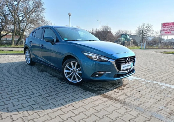 Mazda 3 cena 69900 przebieg: 13000, rok produkcji 2018 z Słupca małe 326